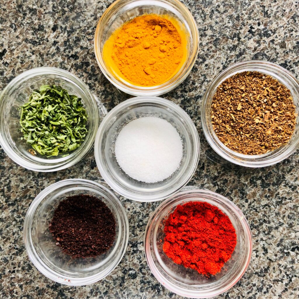 Traditional Punjab spices